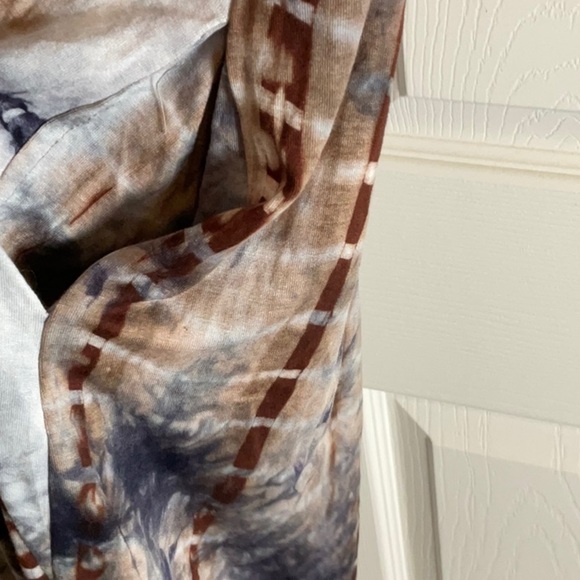 Coin 1804 Woman’s Tie-Dye Sleeveless Duster Vest Size 1X - Picture 11 of 13